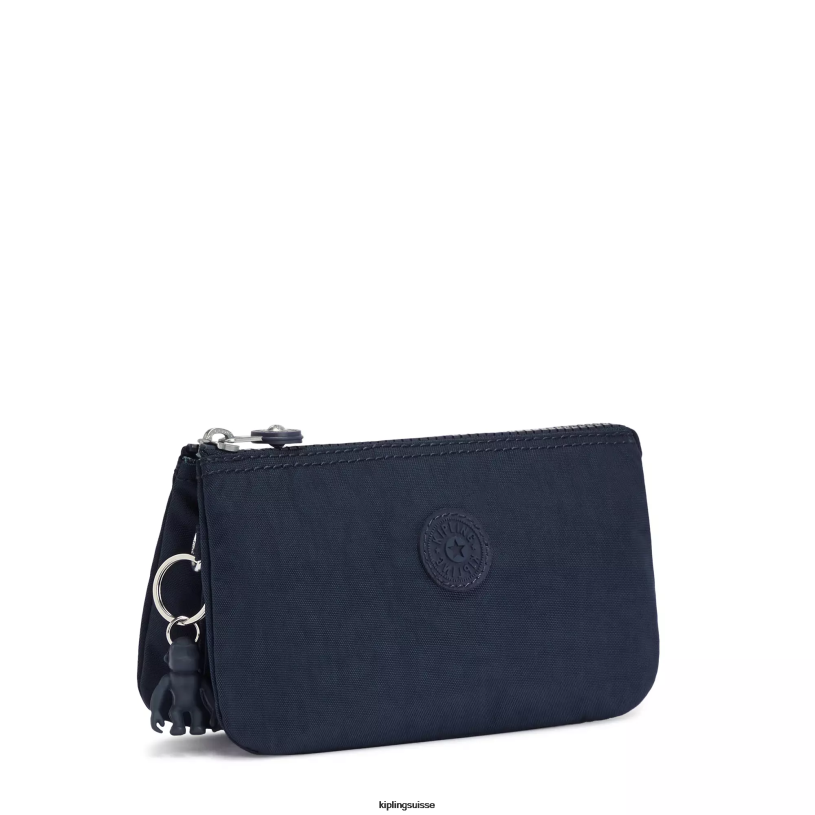 Kipling pochettes bleu bleu femmes grande pochette créativité FPRN536