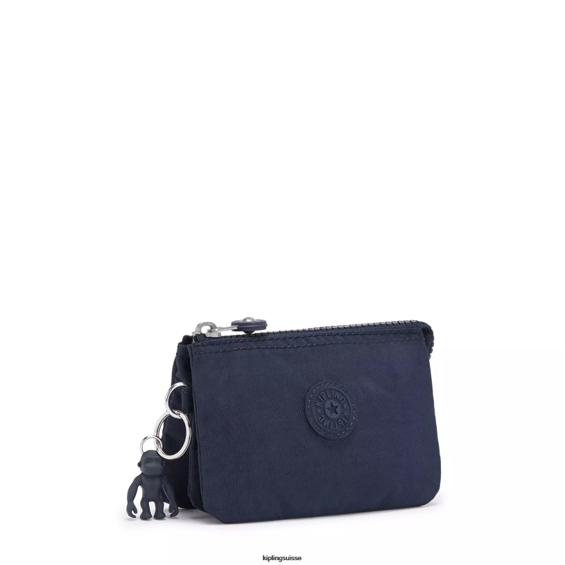 Kipling pochettes bleu bleu femmes petite pochette créativité FPRN561