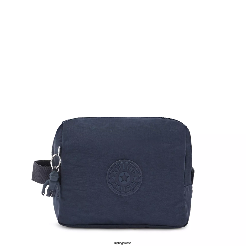 Kipling pochettes bleu bleu femmes petite trousse de toilette parac FPRN527