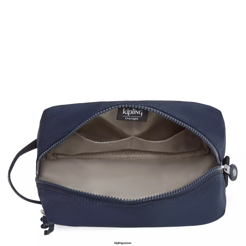 Kipling pochettes bleu bleu femmes petite trousse de toilette parac FPRN527