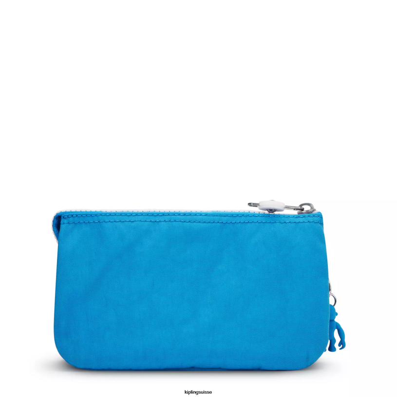 Kipling pochettes bleu impatient femmes grande pochette créativité FPRN537