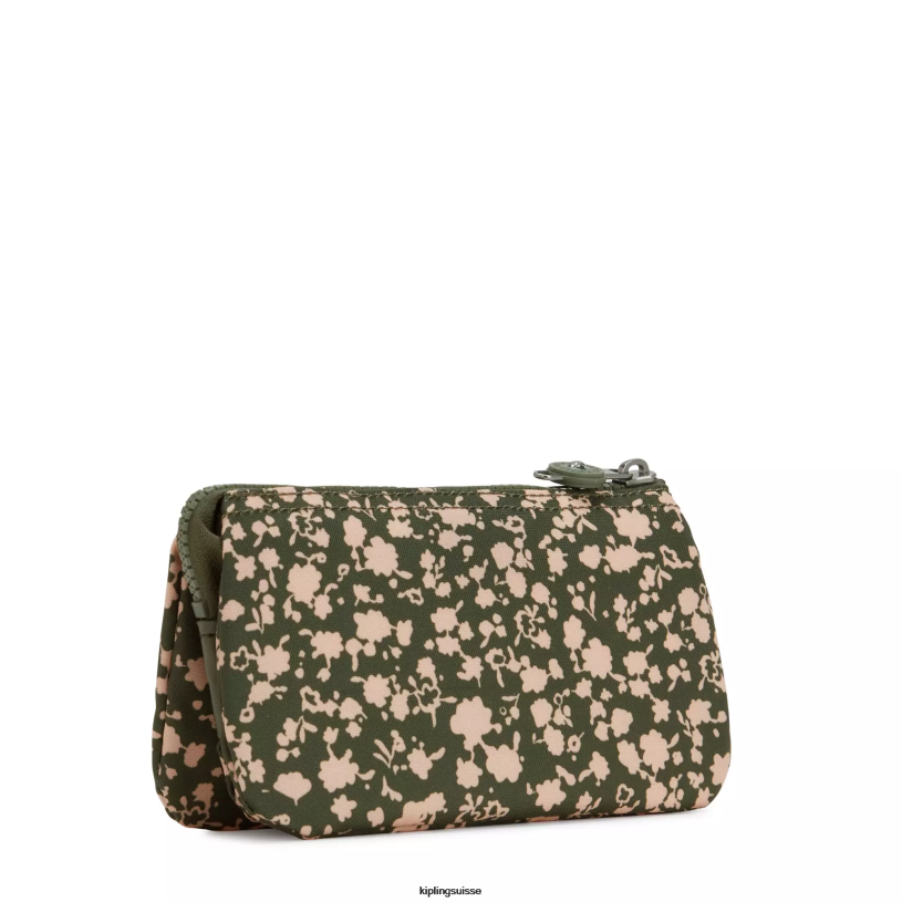 Kipling pochettes fleurs fraîches femmes créativité grande pochette imprimée FPRN306