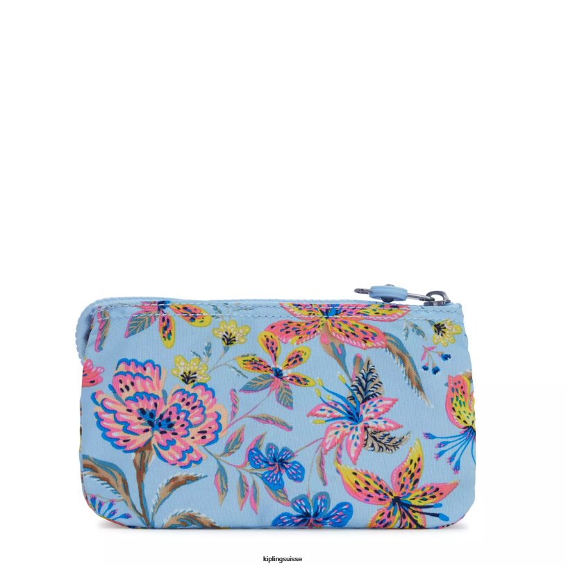 Kipling pochettes fleurs sauvages femmes créativité grande pochette imprimée FPRN308