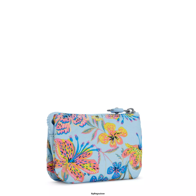 Kipling pochettes fleurs sauvages femmes petite pochette imprimée créativité FPRN604