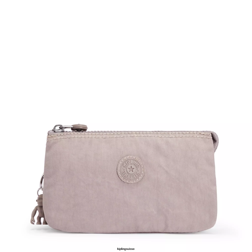 Kipling pochettes gris gris femmes grande pochette créativité FPRN533 - Cliquez sur l'image pour la fermer