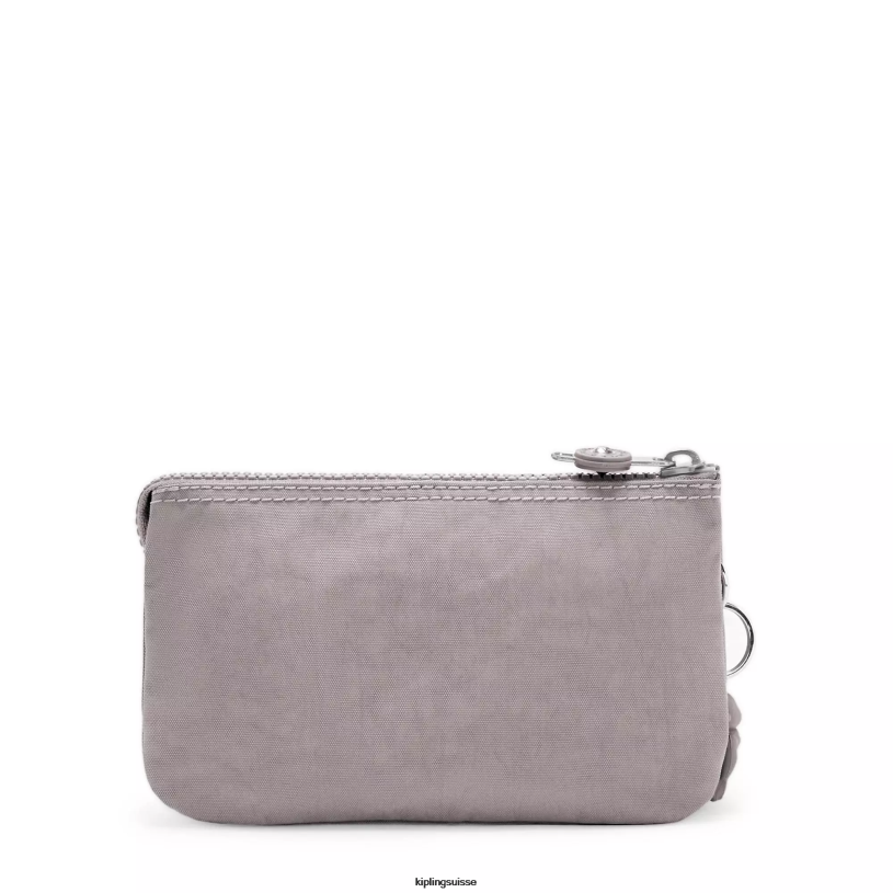 Kipling pochettes gris gris femmes grande pochette créativité FPRN533