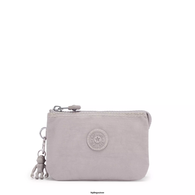 Kipling pochettes gris gris femmes petite pochette créativité FPRN558