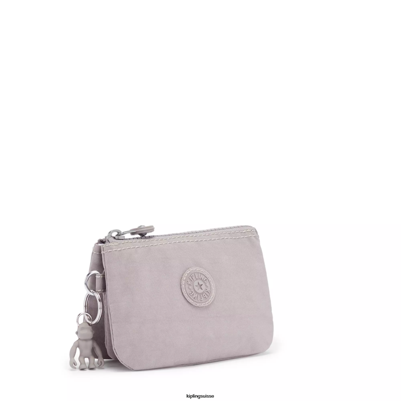 Kipling pochettes gris gris femmes petite pochette créativité FPRN558