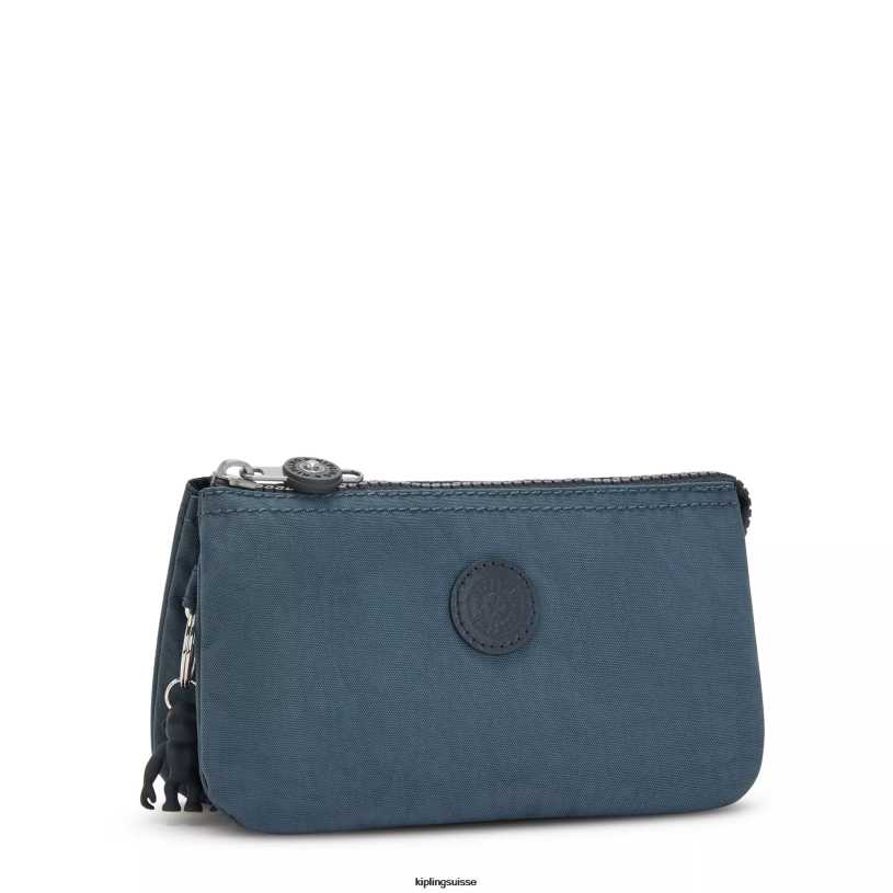 Kipling pochettes gris nocturne femmes grande pochette créativité FPRN531