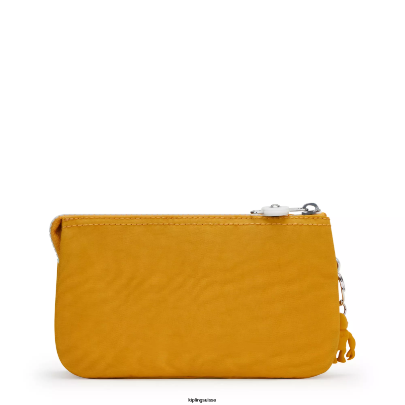 Kipling pochettes jaune rapide femmes grande pochette créativité FPRN534