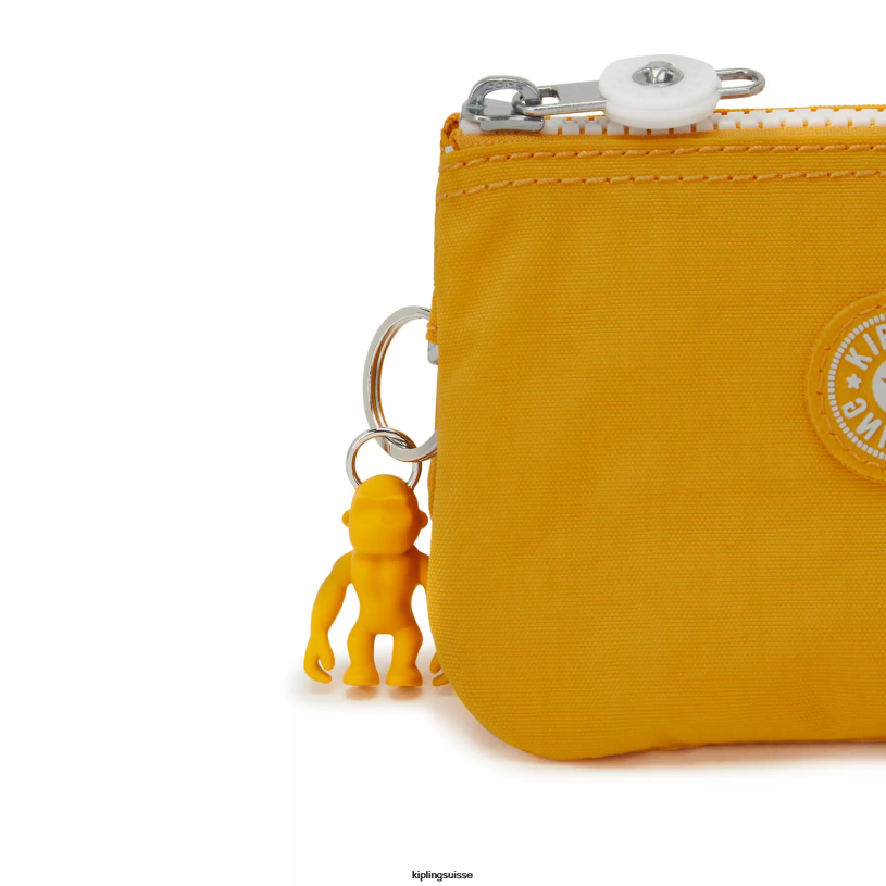 Kipling pochettes jaune rapide femmes petite pochette créativité FPRN559