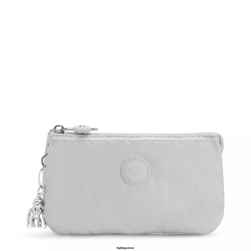 Kipling pochettes métallique brillant femmes grande pochette métallisée créativité FPRN547 - Cliquez sur l'image pour la fermer