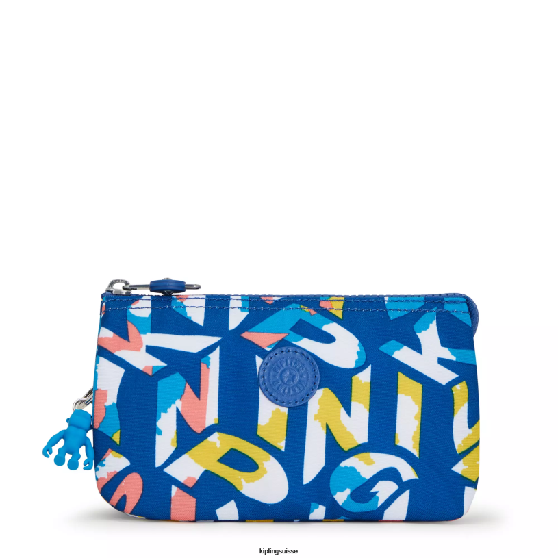 Kipling pochettes néon femmes créativité grande pochette imprimée FPRN305 - Cliquez sur l'image pour la fermer