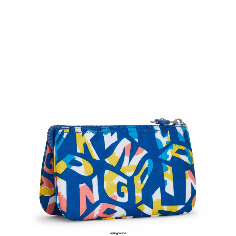 Kipling pochettes néon femmes créativité grande pochette imprimée FPRN305