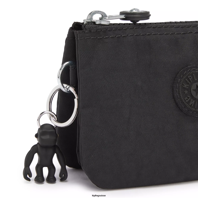 Kipling pochettes noir noir femmes petite pochette créativité FPRN560