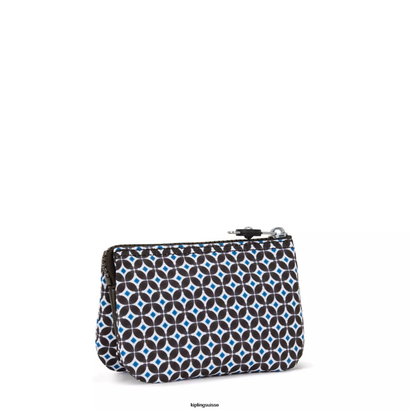 Kipling pochettes tuile noirâtre femmes petite pochette imprimée créativité FPRN557