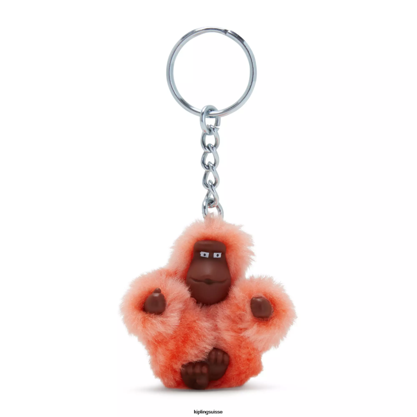 Kipling porte-clés corail frais femmes porte-clés sven très petit singe FPRN720 - Cliquez sur l'image pour la fermer