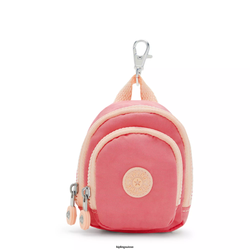 Kipling porte-clés rose joyeux femmes mini porte-clés séoul FPRN618 - Cliquez sur l'image pour la fermer