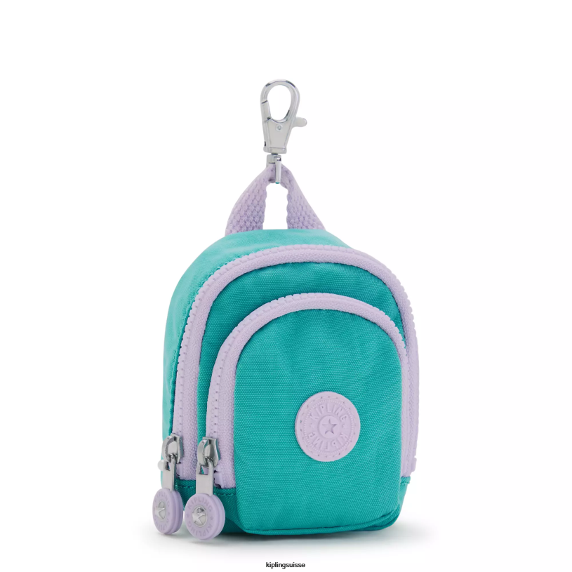 Kipling porte-clés surfeur vert femmes mini porte-clés séoul FPRN617