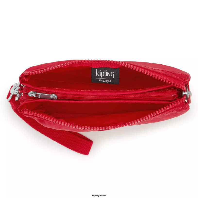 Kipling portefeuilles et bracelets rouge rouge femmes créativité bracelet extra large FPRN543