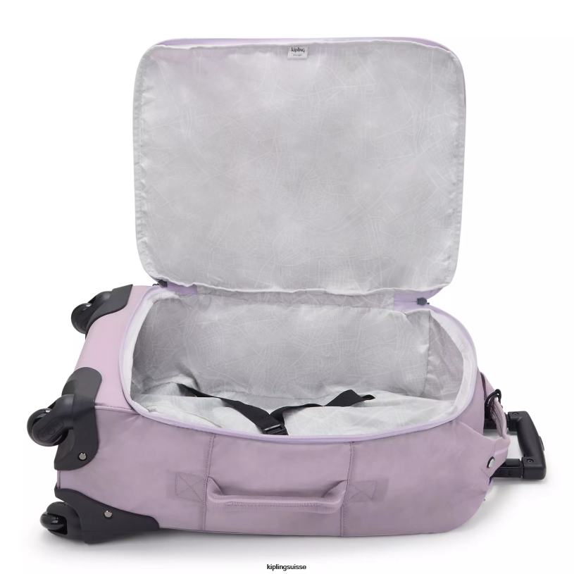 Kipling bagages à roulettes doux lilas femmes darcey petit bagage à main à roulettes FPRN511