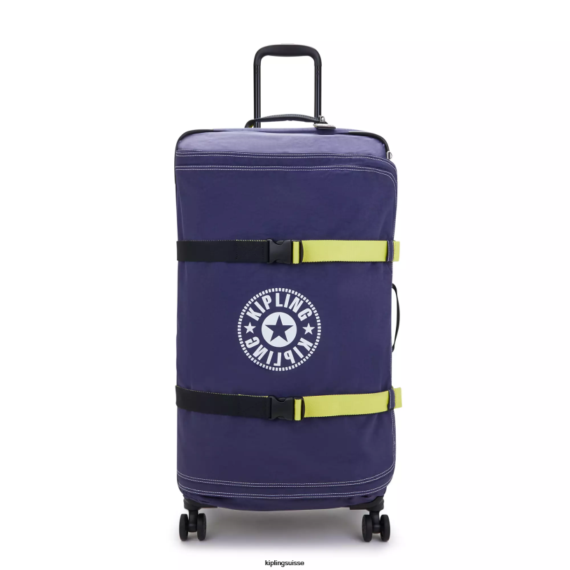 Kipling bagages à roulettes marine ultime femmes grand bagage à roulettes spontané FPRN520 - Cliquez sur l'image pour la fermer