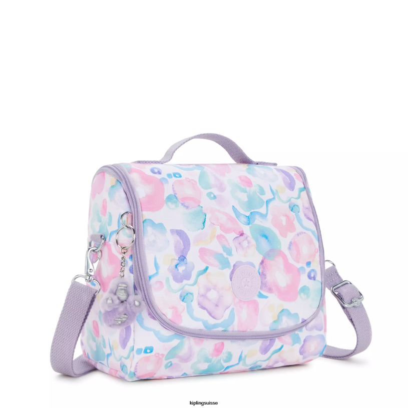 Kipling sacs à lunch fleurs aquatiques femmes nouveau sac à lunch imprimé kichirou FPRN642