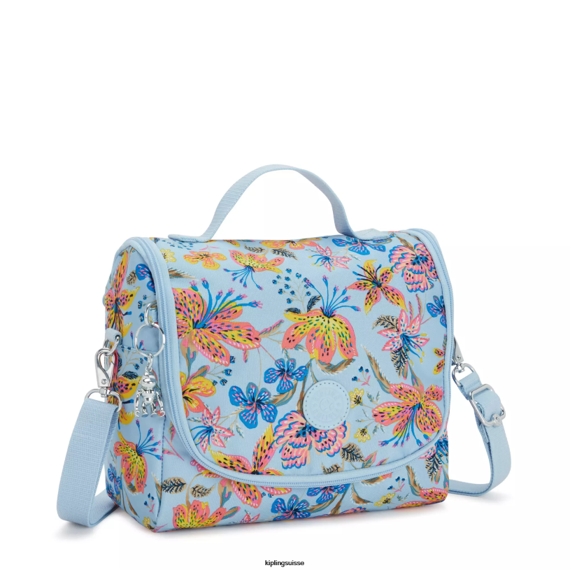 Kipling sacs à lunch fleurs sauvages femmes nouveau sac à lunch imprimé kichirou FPRN641