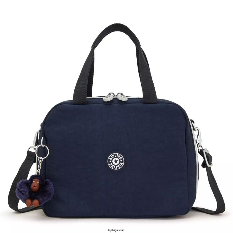 Kipling sacs à lunch vrai bleu gris femmes sac à lunch miyo FPRN631