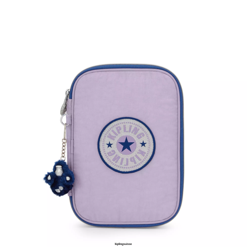 Kipling stylos et étuis à crayons amusement lilas sans fin femmes Etui 100 stylos FPRN628