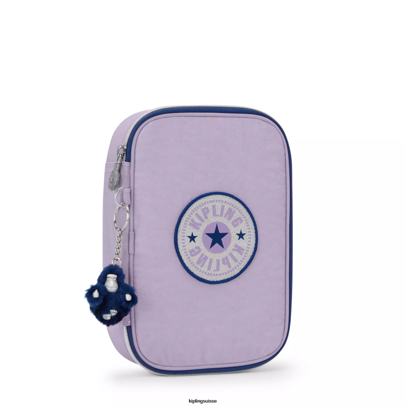 Kipling stylos et étuis à crayons amusement lilas sans fin femmes Etui 100 stylos FPRN628