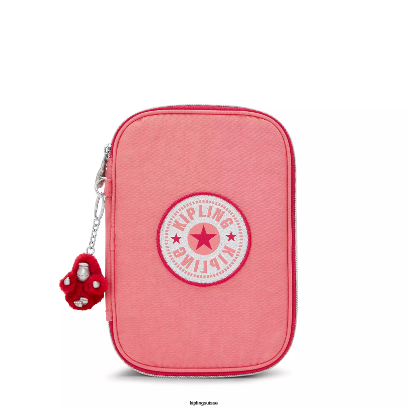 Kipling stylos et étuis à crayons amusement rose joyeux femmes Etui 100 stylos FPRN626 - Cliquez sur l'image pour la fermer