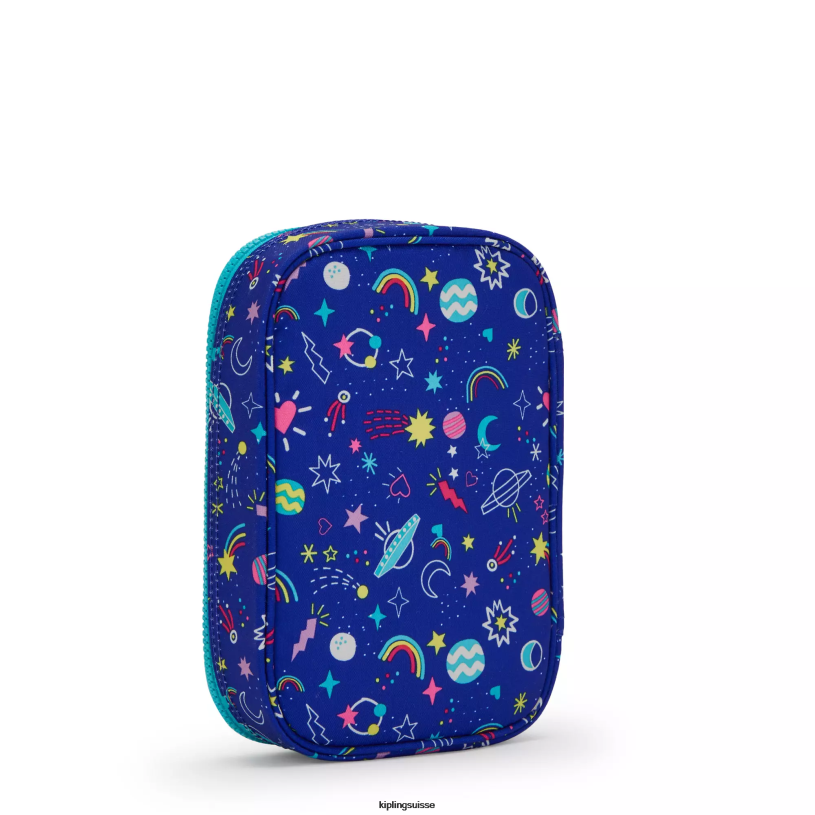 Kipling stylos et étuis à crayons gadgets de galaxie femmes Etui imprimé 100 stylos FPRN586