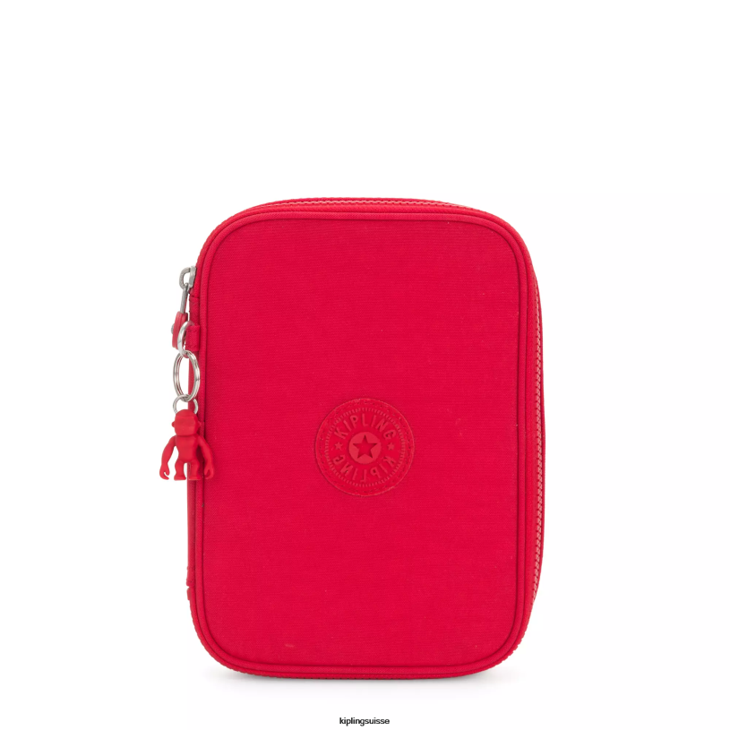 Kipling stylos et étuis à crayons rouge rouge femmes Etui 100 stylos FPRN575 - Cliquez sur l'image pour la fermer