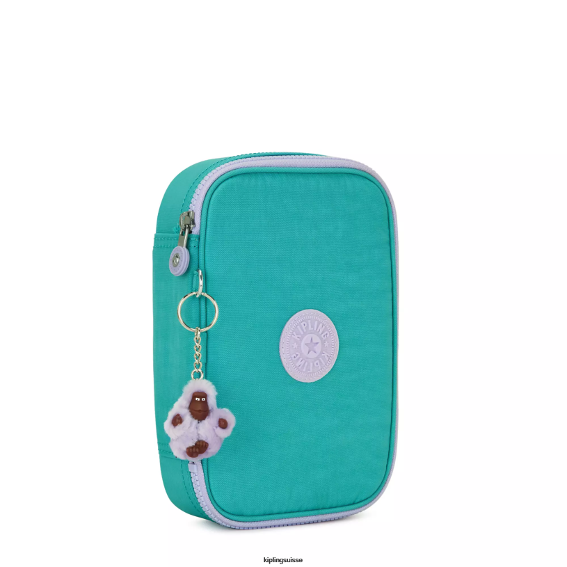 Kipling stylos et étuis à crayons surfeur vert femmes Etui 100 stylos FPRN568