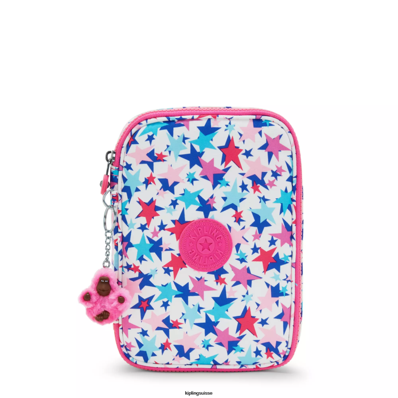 Kipling stylos et étuis à crayons étoiles de pavot femmes Etui imprimé 100 stylos FPRN587 - Cliquez sur l'image pour la fermer