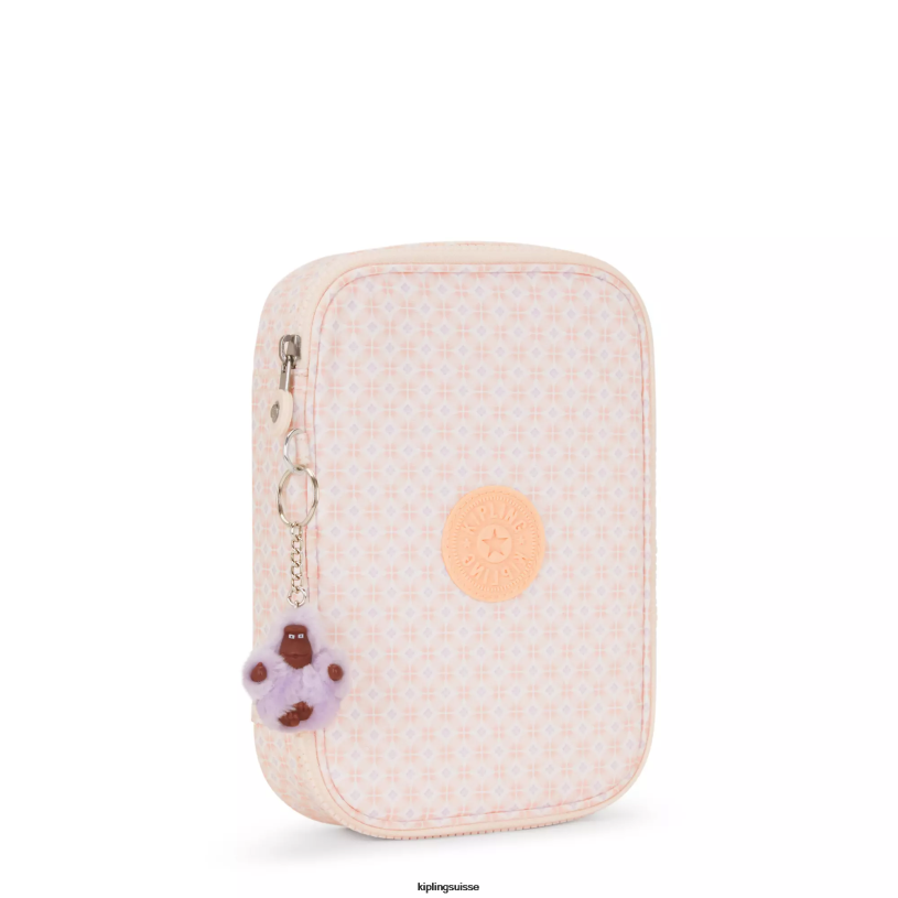 Kipling stylos et étuis à crayons tuile girly femmes Etui imprimé 100 stylos FPRN590