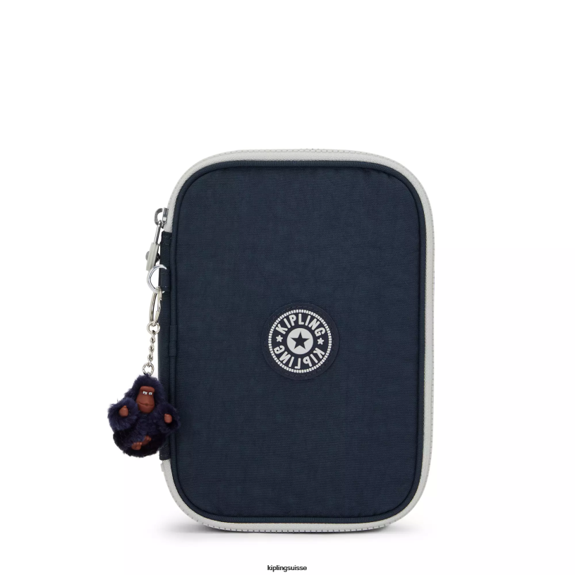 Kipling stylos et étuis à crayons vrai bleu gris femmes Etui 100 stylos FPRN569 - Cliquez sur l'image pour la fermer