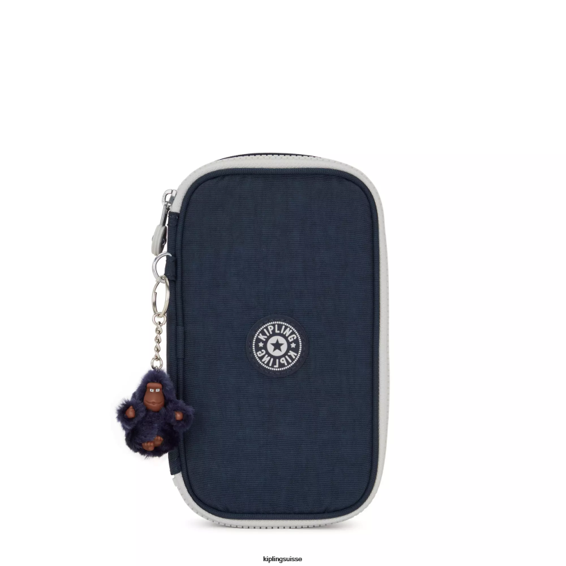 Kipling stylos et étuis à crayons vrai bleu gris femmes Etui 50 stylos FPRN598 - Cliquez sur l'image pour la fermer