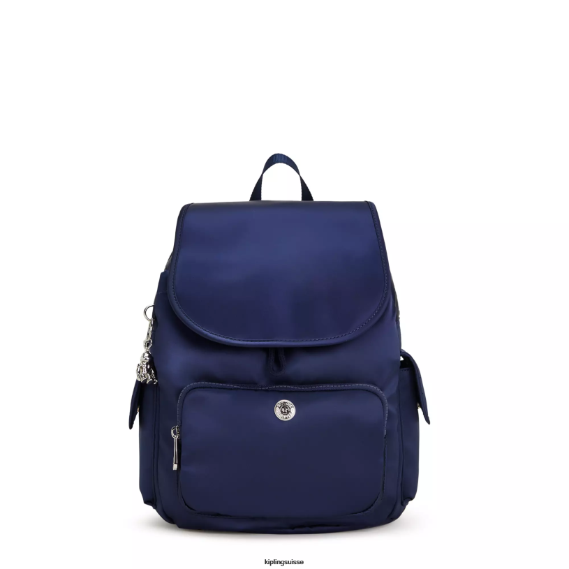 Kipling petits sacs à dos bleu cosmique femmes city ​​pack petit sac à dos FPRN379