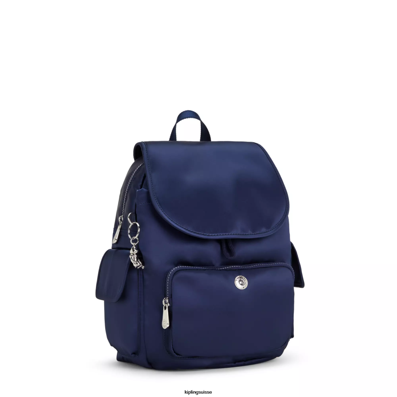 Kipling petits sacs à dos bleu cosmique femmes city ​​pack petit sac à dos FPRN379