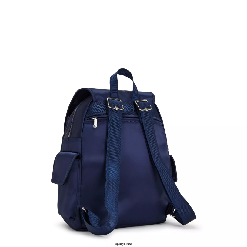 Kipling petits sacs à dos bleu cosmique femmes city ​​pack petit sac à dos FPRN379