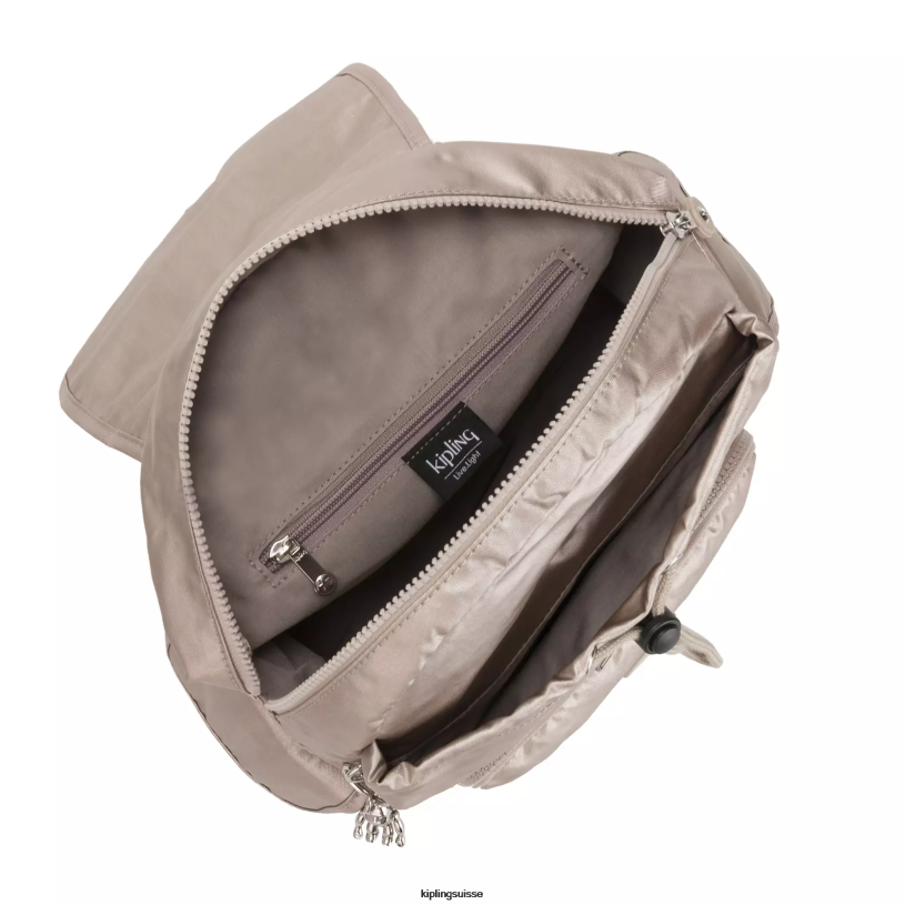 Kipling petits sacs à dos lueur métallique femmes city ​​pack petit sac à dos métallisé FPRN381