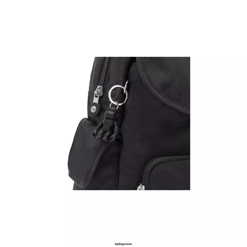 Kipling petits sacs à dos noir noir femmes city ​​pack petit sac à dos FPRN407