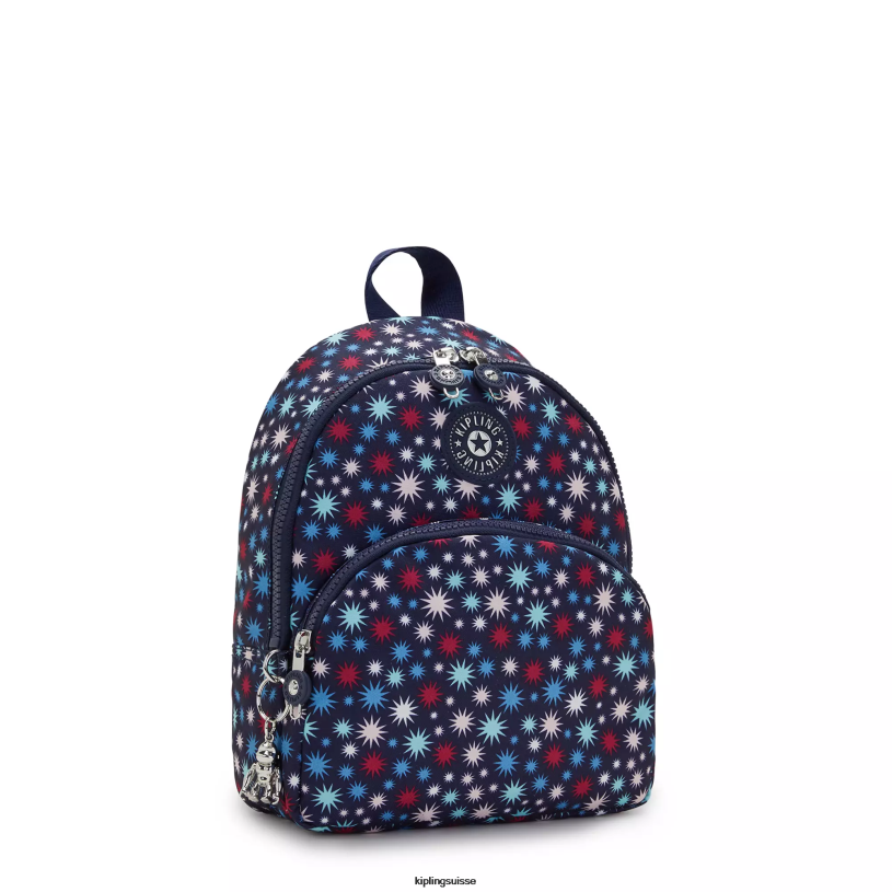 Kipling petits sacs à dos étoiles géniales femmes petit sac à dos imprimé paola FPRN384