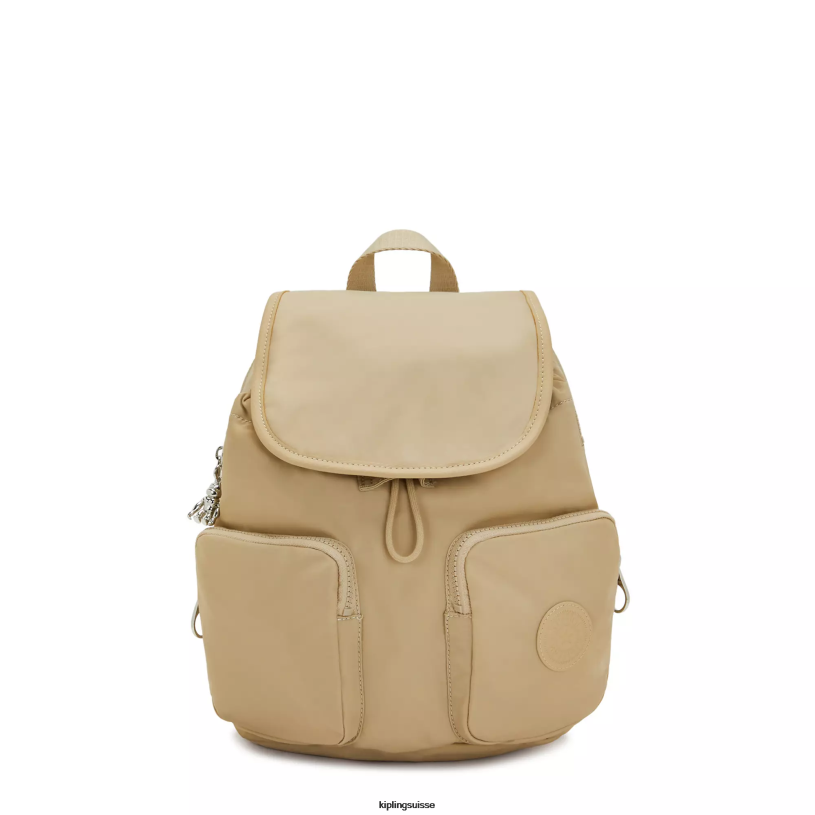 Kipling sacs à dos de mode beige naturel femmes nouveau sac à dos city pack FPRN360