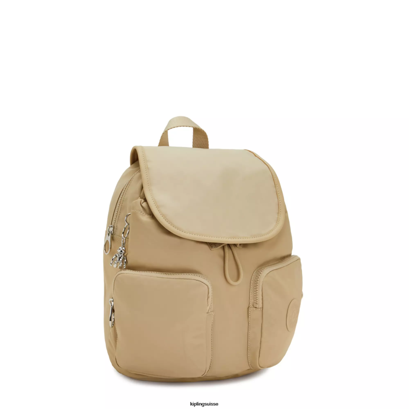 Kipling sacs à dos de mode beige naturel femmes nouveau sac à dos city pack FPRN360