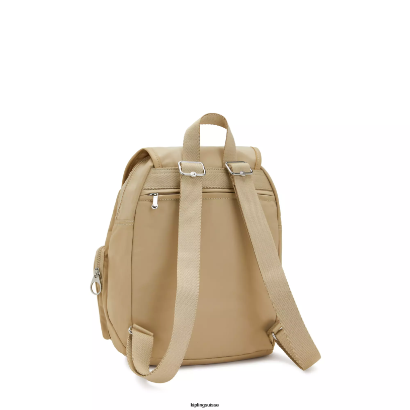 Kipling sacs à dos de mode beige naturel femmes nouveau sac à dos city pack FPRN360