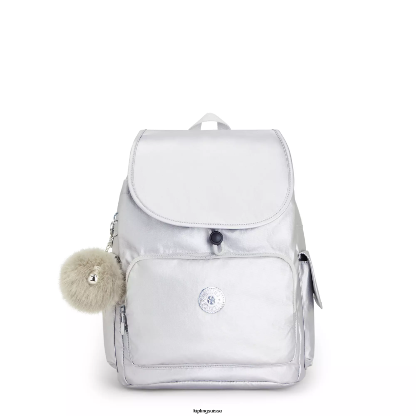 Kipling sacs à dos de mode bonbons métalliques femmes city ​​pack sac à dos métallisé FPRN341 - Cliquez sur l'image pour la fermer