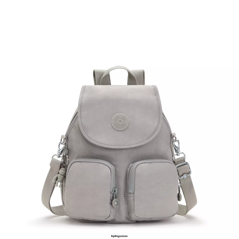 Kipling sacs à dos de mode gris gris femmes sac à dos convertible firefly up FPRN401